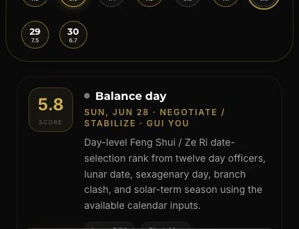 Decode my day chat button inside Sidera Lucky Day Planner for asking about a selected timing system and date